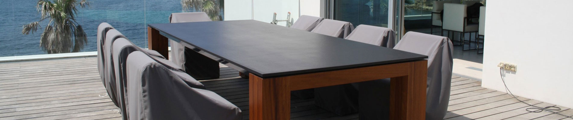 Meneghel Marmi : piani tavolo su misura in quarzo, gres, Dekton, marmo e granito